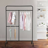 Heavy Duty Metal Clothes Rail Storage Garment Shelf Hanging Display Stand Rack