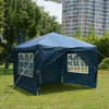 3x3M Pop-up Gazebo Heavy Duty Canopy Garden Party Tent Waterproof with 4 Sides