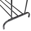 Heavy Metal Double Clothes Rail Hanging Rack Garment Display Stand Storage Shelf
