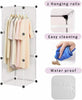 16 Cube DIY Plastic Wardrobe Cupboard Closet Cabinet Organizer Storage Furniture