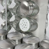 Rotating Spice Herb Jar Rack 16 Bottles Storage Holder Stand Stainless Steel