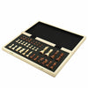 Chess Wooden Set Folding Chessboard Magnetic Pieces Wood Board UK New