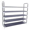 5 Tier Extendable Shoe Rack 25 Pairs Space Saving Storage Organiser Shelf