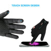 Mens Winter Warm Windproof Waterproof Anti-slip Thermal Touch Screen Ski Gloves