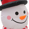 Inflatable Christmas Snowman Penguins LED Lighting 180cm Outdoor Xmas Decoration