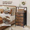 Fabric Chest of Drawer 5/7-Drawer Dresser Storage Organizer Bedroom Cabinet Unit