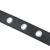 Punk Leather Waist Belt Rivet Eyelet Studded Single Grommet Buckle Chain Unisex