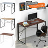 Folding Computer Desk Wooden Foldable Study Table Laptop Home Office PC