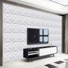 12/24PCS PVC 3D Wall Panel Wallpaper Ceiling Tile Cladding Cover Bedroom Decor