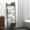 Blanket Ladder 5-Tier Leaning Ladder Quilts Rack Towel Display Rack UK