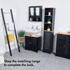 Canterbury Mirrored Cabinet Bathroom Storage Home