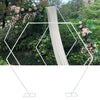 Heavy Duty Wedding Arch Frame Backdrop Stand Birthday Party Props Free Standing