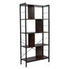 Industrial Bookshelf 5 Tier Ladder Shelf Metal Display Rack Storage Shelving UK