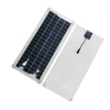 12V 20W Portable Solar Panel Car Van Boat Caravan Camper Trickle Battery Charger