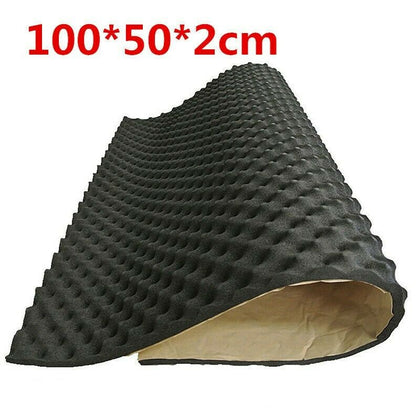 Car Sound Deadener Mat Noise Bonnet Insulation Deadening Engine Hood 100 *50CM