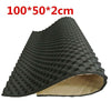 Car Sound Deadener Mat Noise Bonnet Insulation Deadening Engine Hood 100 *50CM