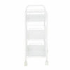 3 Tier Multi-purpose Trolley Cart Rolling Mesh Storage Rack Shelf with Wheel New