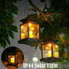 LED Solar Powered Hanging Lantern Lights Waterproof Outdoor Garden Table Lamp UK