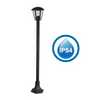 Traditional Black IP54 Outdoor Garden Bollard Light Lamp Post