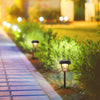 4Pack Solar Powered Garden Lights Outdoor Path Lanterns LED Stake Lamps Pathway