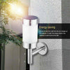Outdoor Garden Solar Powered Outdoor Wall Lights Stainless Steel Shed Fence