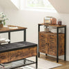 Kitchen Sideboard Floor Storage Cabinet Standing Cabinet W/ Adjustable Shelf