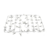 Folding Sock Dryer with 52 Peg, Stainless Steel Swivel Drying Rack Windproof
