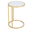 Gold Coffee Table Cabinet Lamp Small Side End Table Nightstand Telephone Table