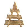 3 Tier Wooden Stairs Standing Shelving Flower Plant Decoration Display Rack