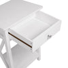 Bedside Table Cabinet Small Side End Table Nightstand Storage Organizer Stand