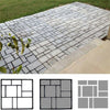 10 Grids Path Maker Pavement Model Concrete Stepping Stone Cement Mould Brick UK