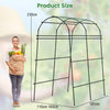 230CM Metal Garden Arch Heavy Duty Arbor Climbing Trellis Pergola Decoration