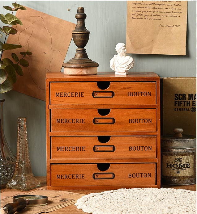Mini top desktop drawers