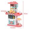 Portable Electronic Children Kids Kitchen Cooking Toy Cooker Pretend Play Set