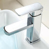 Modern Durable Monobloc Mixer Tap Bathroom Sink Basin Waterfall Faucet Chrome