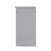 White, Grey Crisp Small Toilet Cleaning Product Storage Tidy Box Unit Bathroom