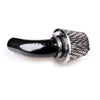 Universal Car Cold Air Intake Filter Induction Kit Pipe Hose System Carbon Black