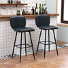 Set of 2 Bar Stools Pub Furniture Industrial Retro Design Vintage Kitchen Stool