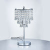 LED Crystal Table Lamp Diamond Beads Lampshade NightLight Atmosphere Bedside Bar