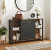 Slim Hallway Console Table Kitchen Industrial Storage Cupboard Sideboard Rustic