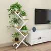 5 Tier Plant Stand Flower Pot Holder Ladder Shelf Rack Organizer Indoor Outdoor
