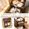Set of 2 Nightstand Modern Sofa Side Table Bedroom End Table Cabinet W/ Drawer