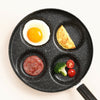 4 Cup Fried Egg Pan Omelette Cookware Non-stick Pancake Frying Pan for Cooking