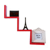 Floating Wall Shelves Corner Shelf Storage Wood Display Bookcase Unit new