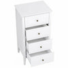 2/4 Drawer Bedside Table Chest Cabinet Storage Nightstand Floor Unit Furniture