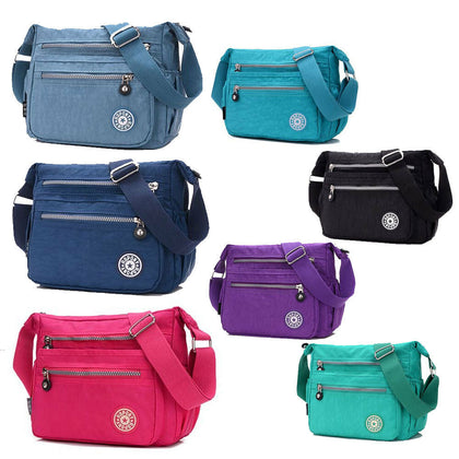 Women's Satchel Shoulder Bag Tote Messenger Cross Body Waterproof Canvas Handbag