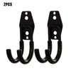 2Pcs Large Heavy Duty Storage U-Hooks Bike Ladder Wall Mounted Hanging Brackets