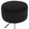 1x Breakfast Bar Stools Bar Chairs for Kitchen Bar Stools with Velvet Swivel Gas