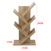 Tree Desktop Bookshelf Desk Bookcase Display Book Rack 3 Tier Organizer Storage