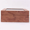 12 Slot Wooden Watch Box Display Organizer Storage Collector Case Holder New